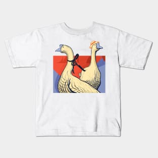 Stylish geese Kids T-Shirt